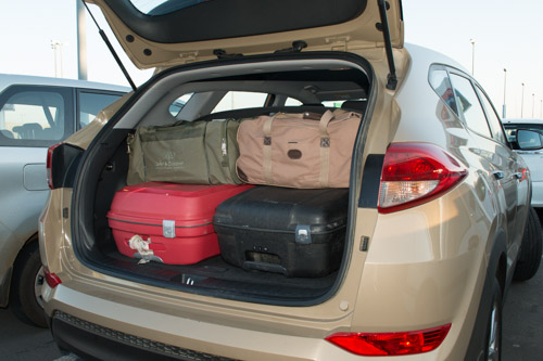 Hyundai Tucson bagagetest